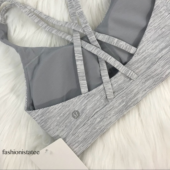 NWT lululemon energy bra space nimbus battleship - Picture 2 of 8